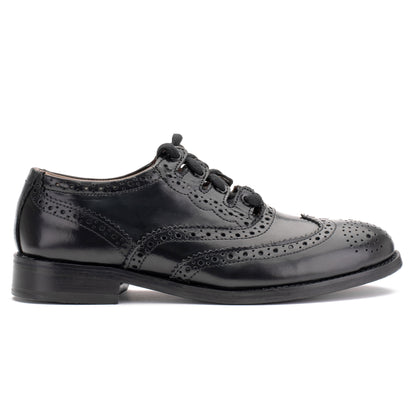 Goodyear Welted Ghillie Brogue (1112) - Black