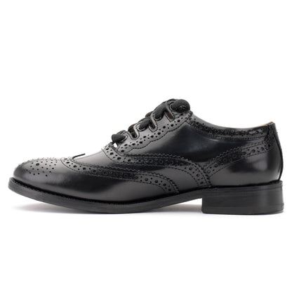 Goodyear Welted Ghillie Brogue (1112) - Black