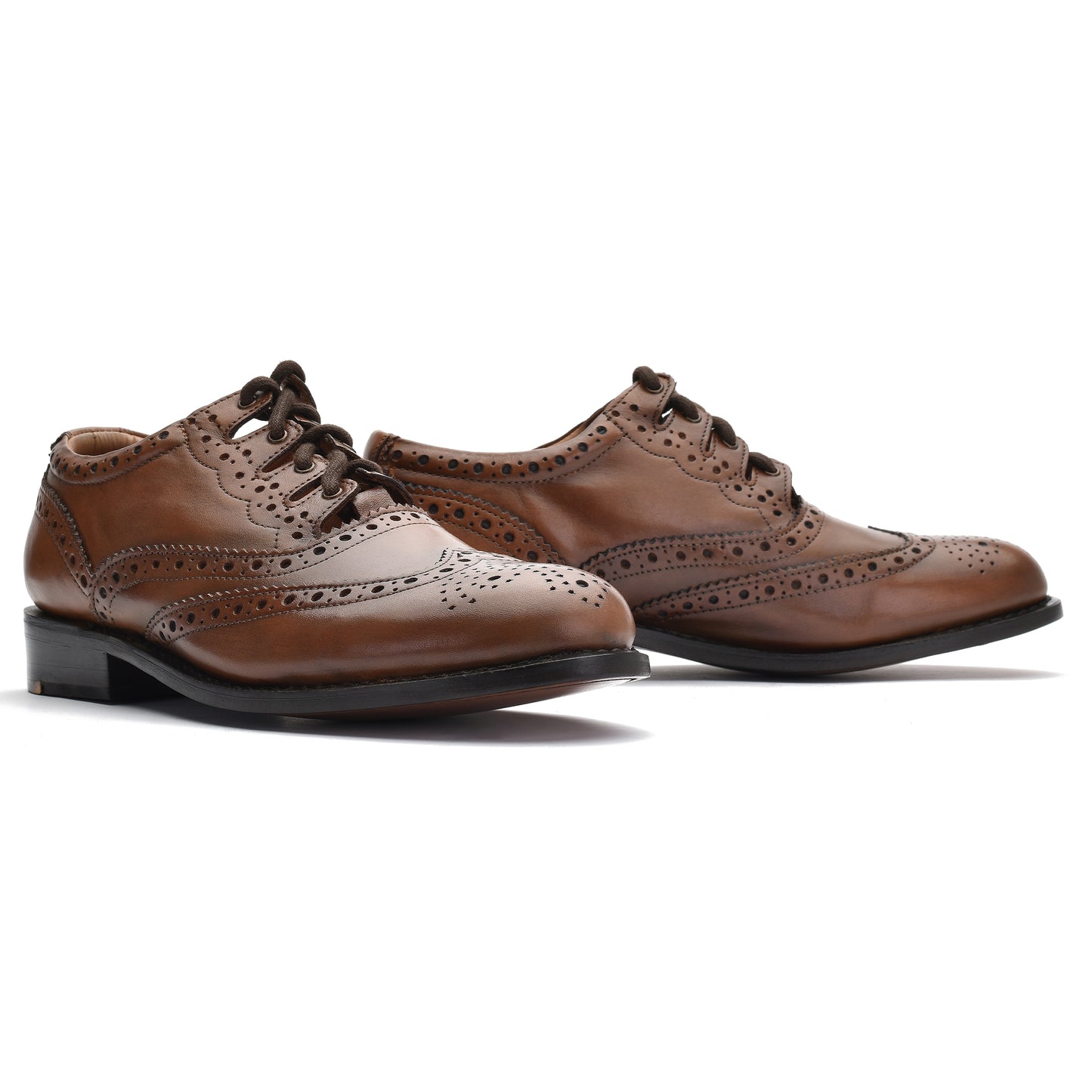 Goodyear Welted Ghillie Brogue (1112) - Brown
