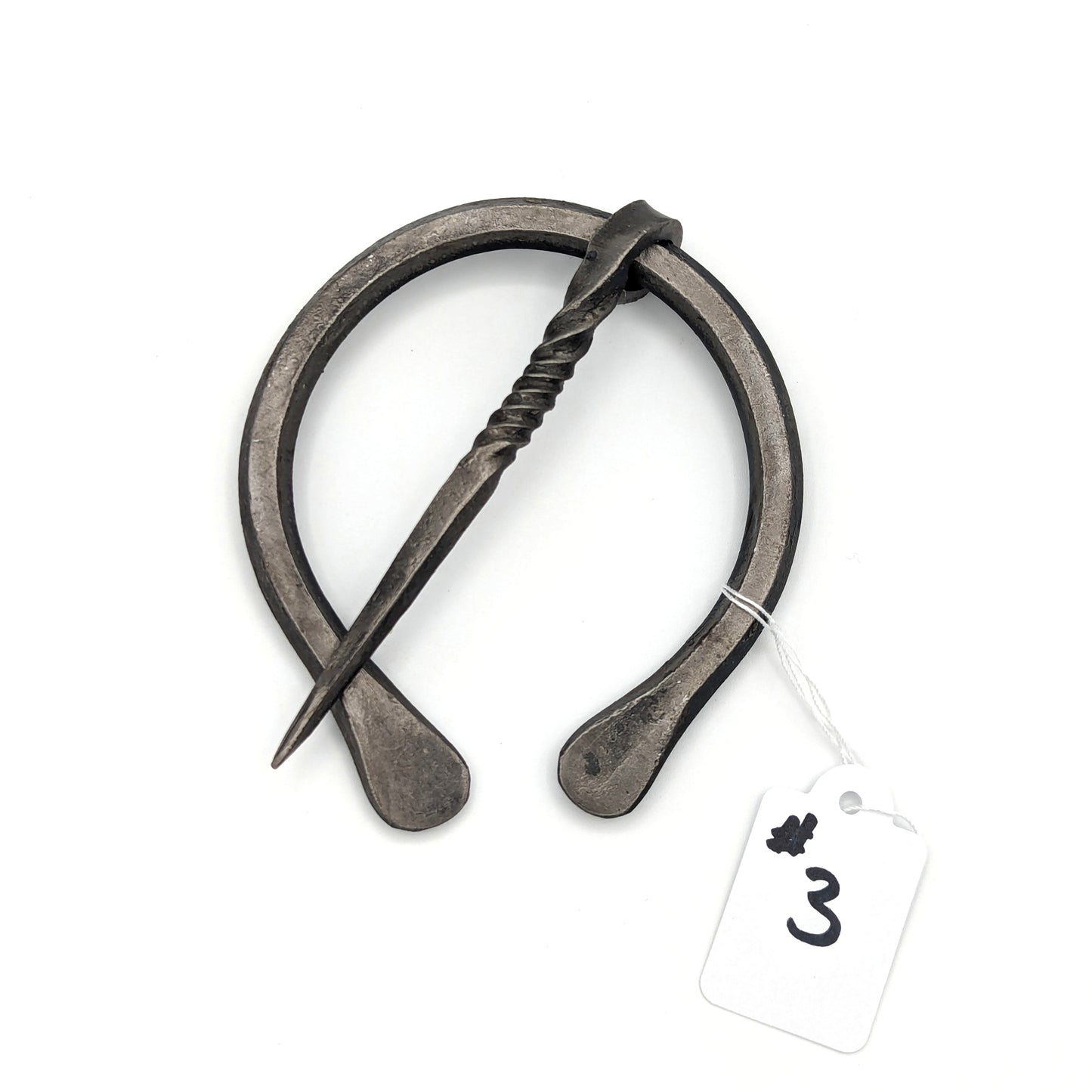 Plaid Brooch - Flat Ends