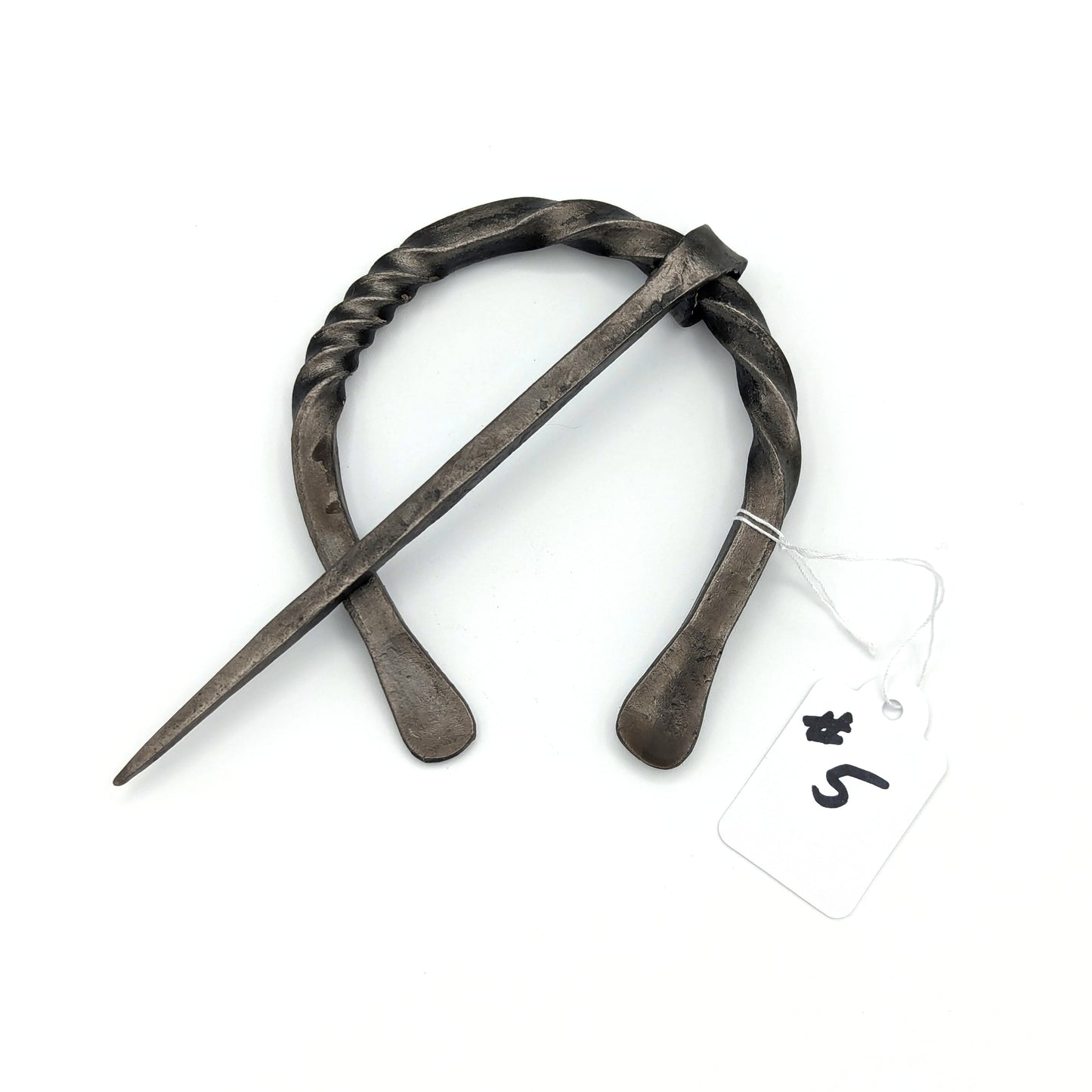 Plaid Brooch - Flat Ends