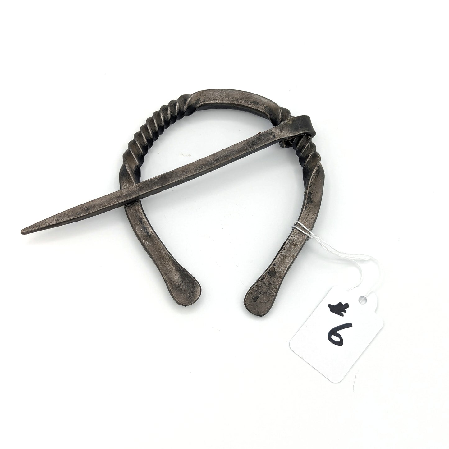 Plaid Brooch - Flat Ends