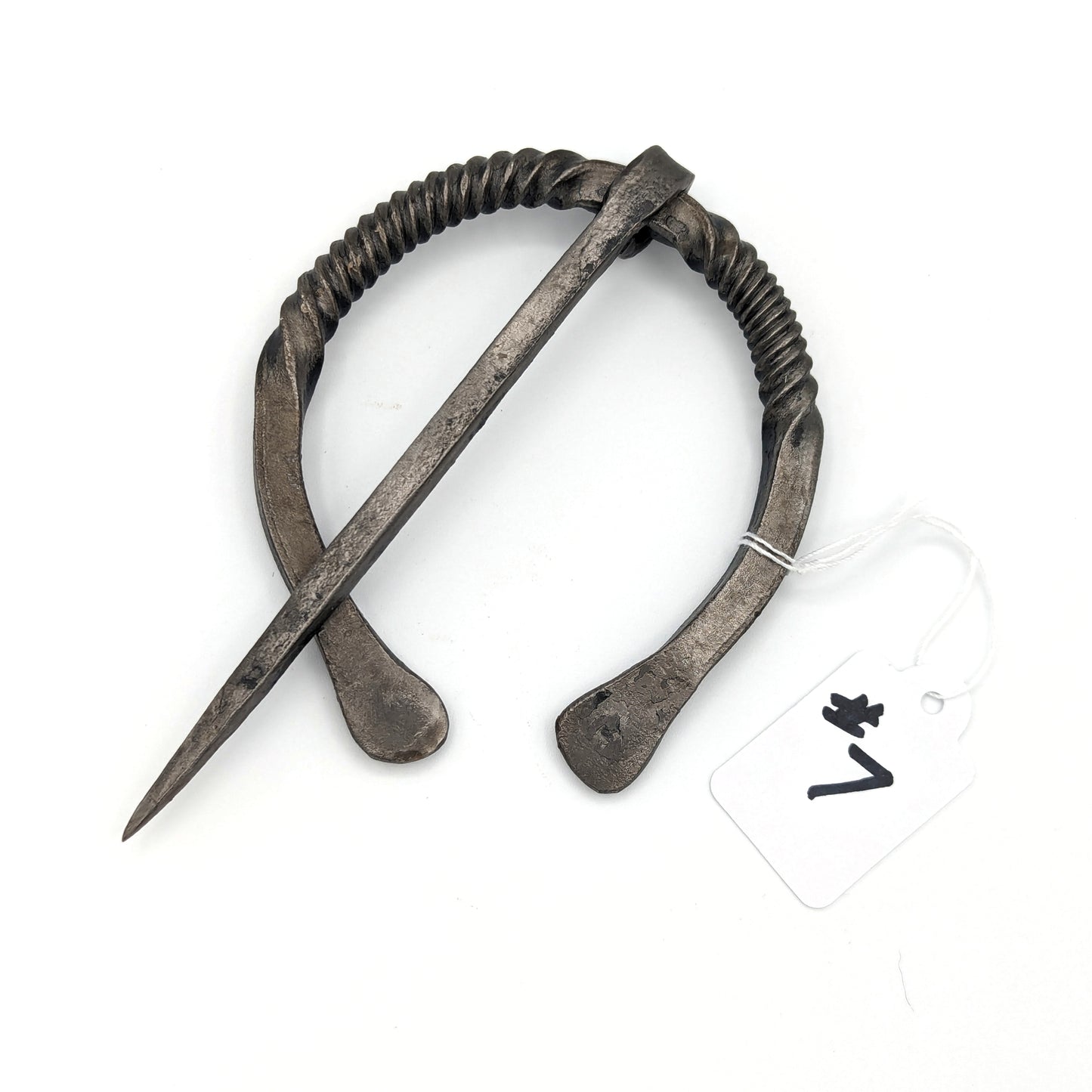 Plaid Brooch - Flat Ends
