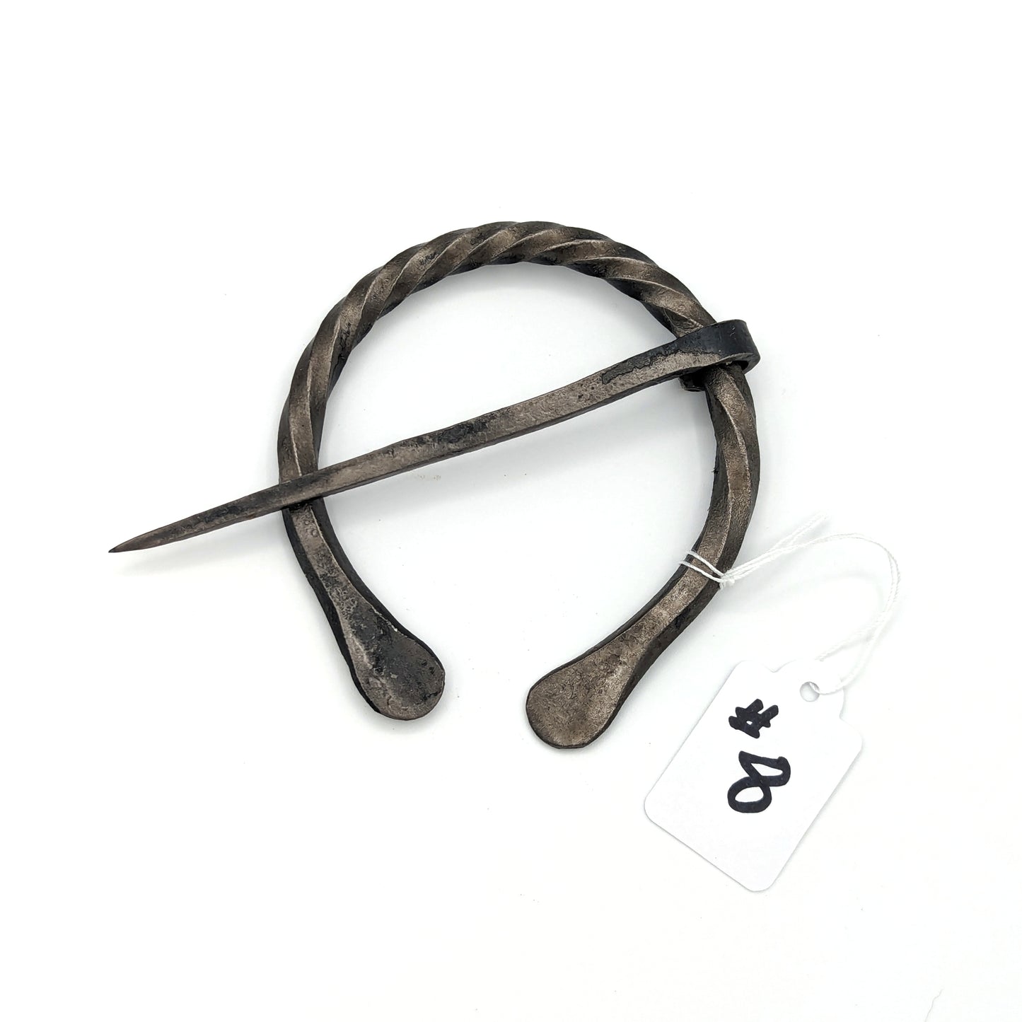 Plaid Brooch - Flat Ends