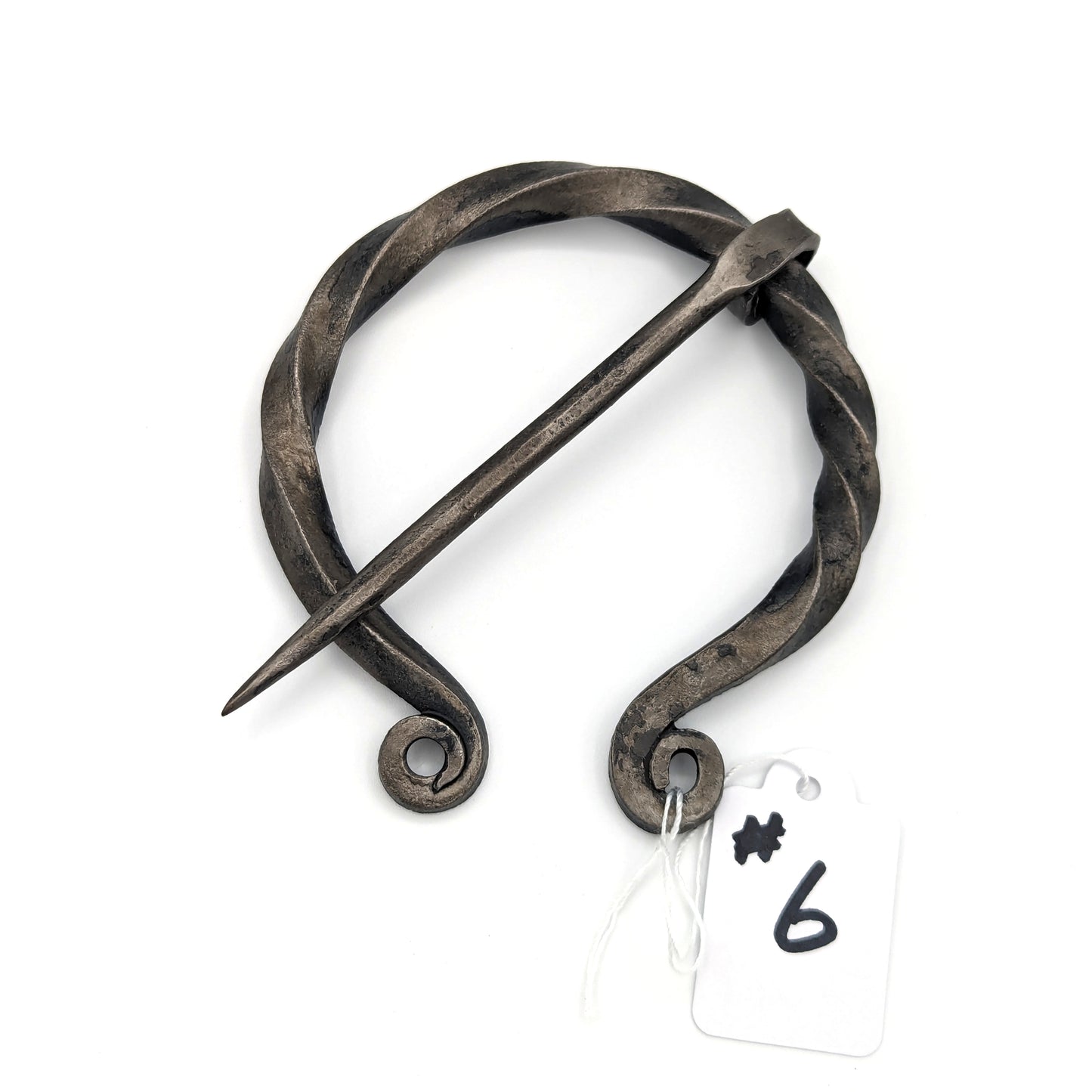 Plaid Brooch - Scrolled Ends