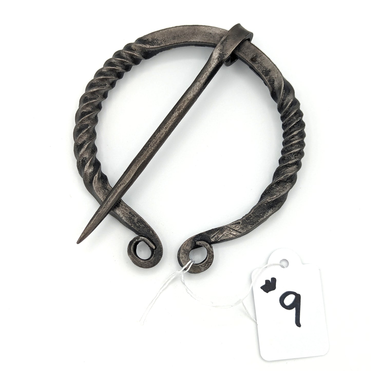 Plaid Brooch - Scrolled Ends