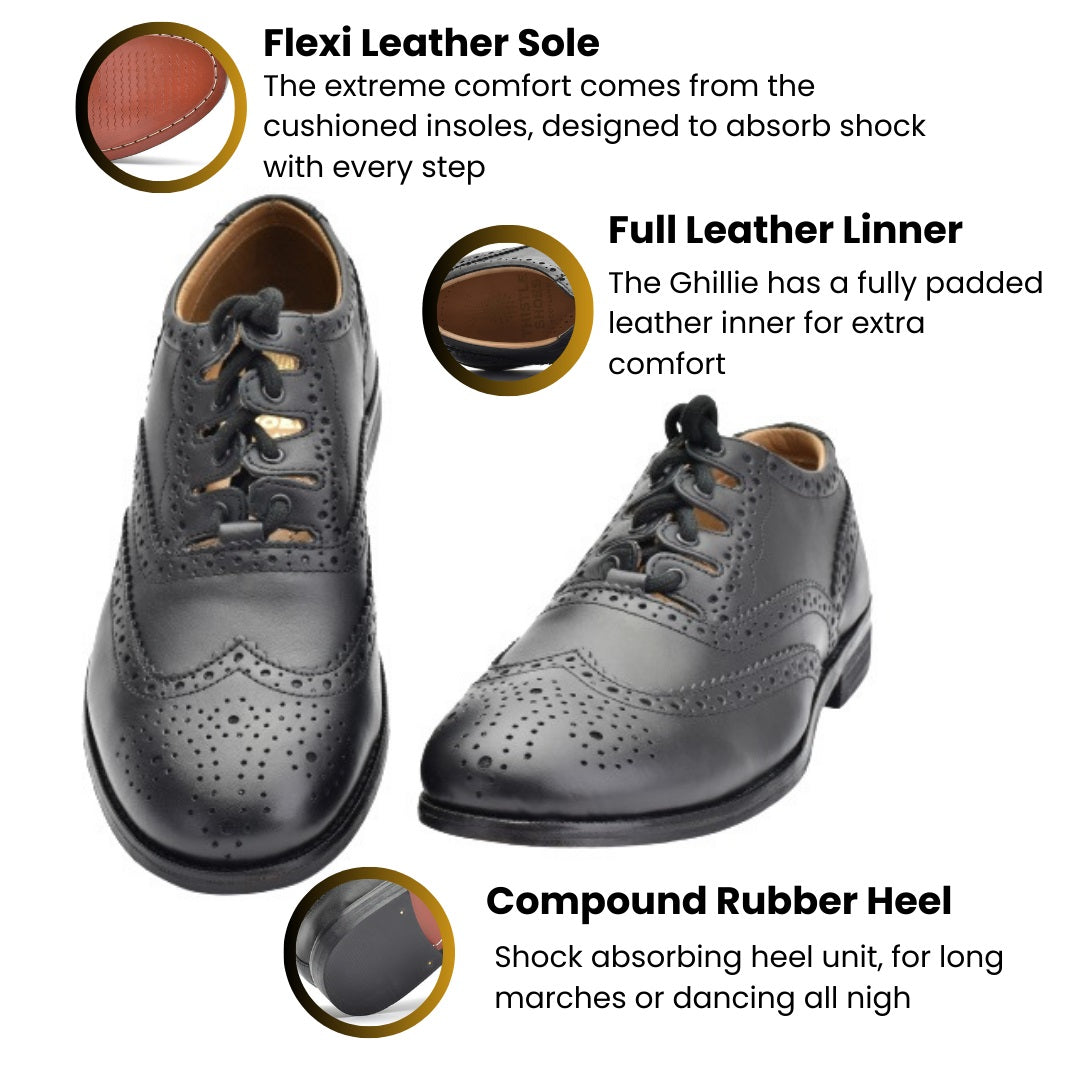 Comfort Ghillie Brogue (SOFTY)