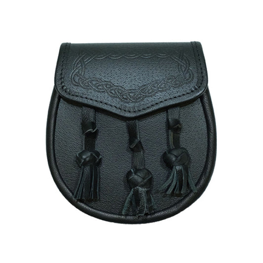 All Leather Daywear Sporran (L11)