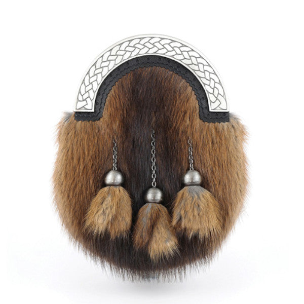 Musquash (Brown) Dress Sporran