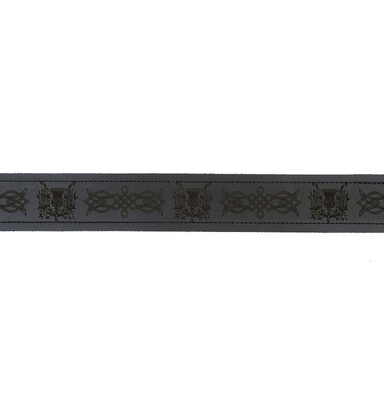 Thistle Kilt Belt 05