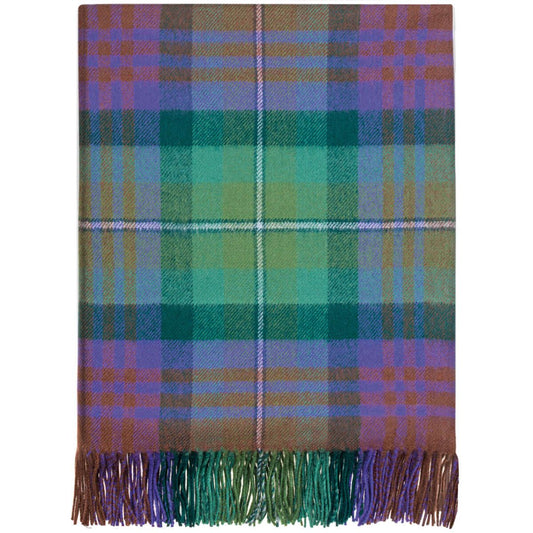 Isle of Skye Tartan Lambswool Blanket