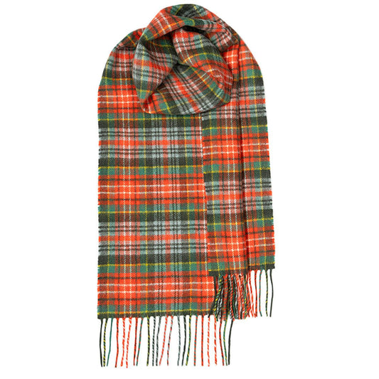 Caledonia Ancient Tartan Lambswool Scarf
