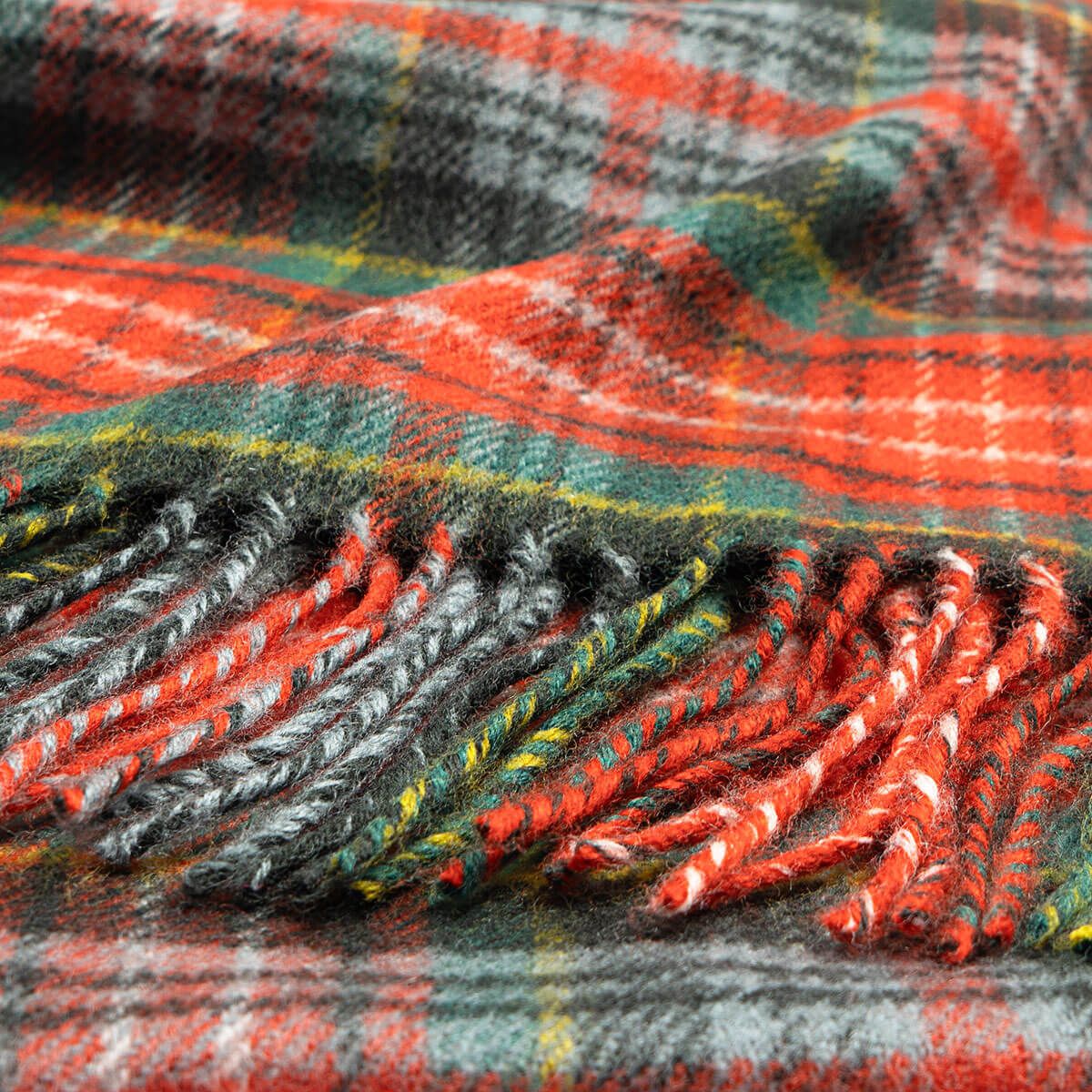 Caledonia Ancient Tartan Lambswool Scarf