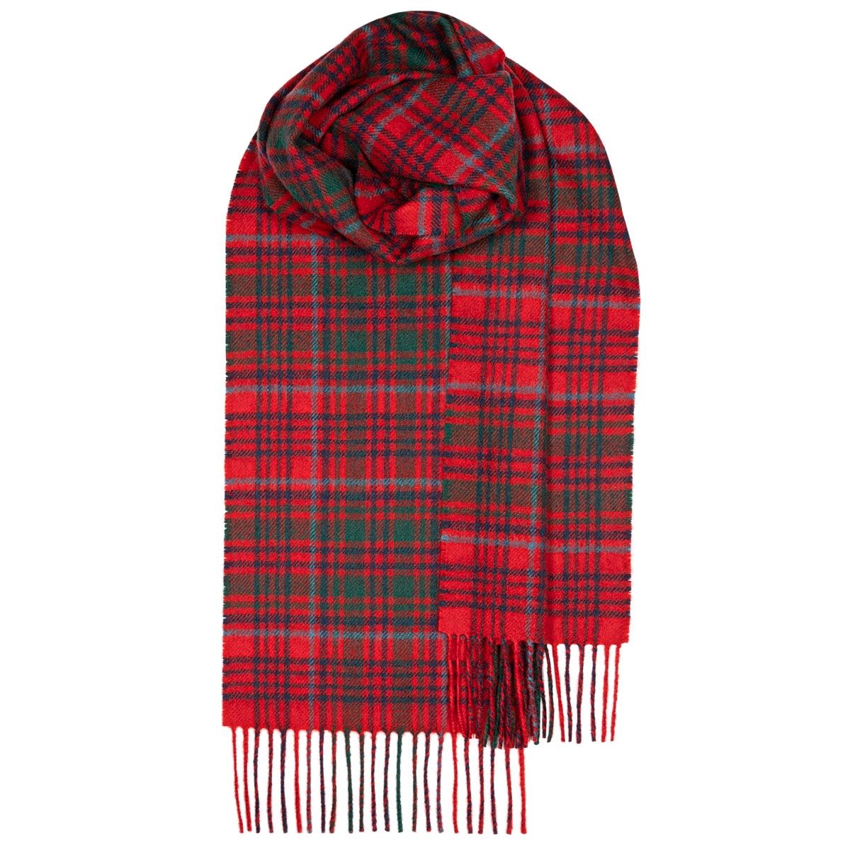 Grant Modern Tartan Lambswool Scarf