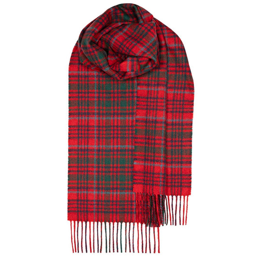 Grant Modern Tartan Lambswool Scarf