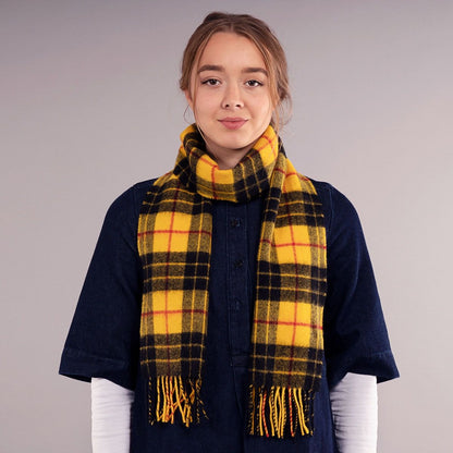 MacLeod Dress Modern Tartan Lambswool Scarf