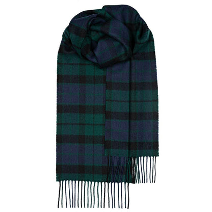 MacKay Modern Tartan Lambswool Scarf